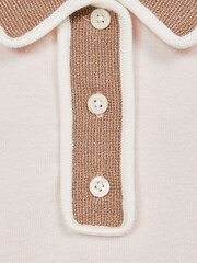 Reiss Pink Eliza 9-12 yrs Lace Back Polo - Image 6 of 6
