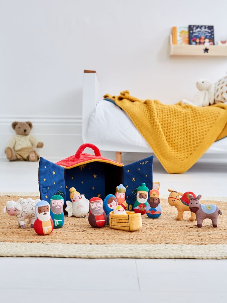 JoJo Maman Bébé Multi Soft Nativity Set - Image 2 of 4