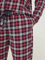 FatFace Red Family Check Pyjama Bottoms - Image 3 of 4