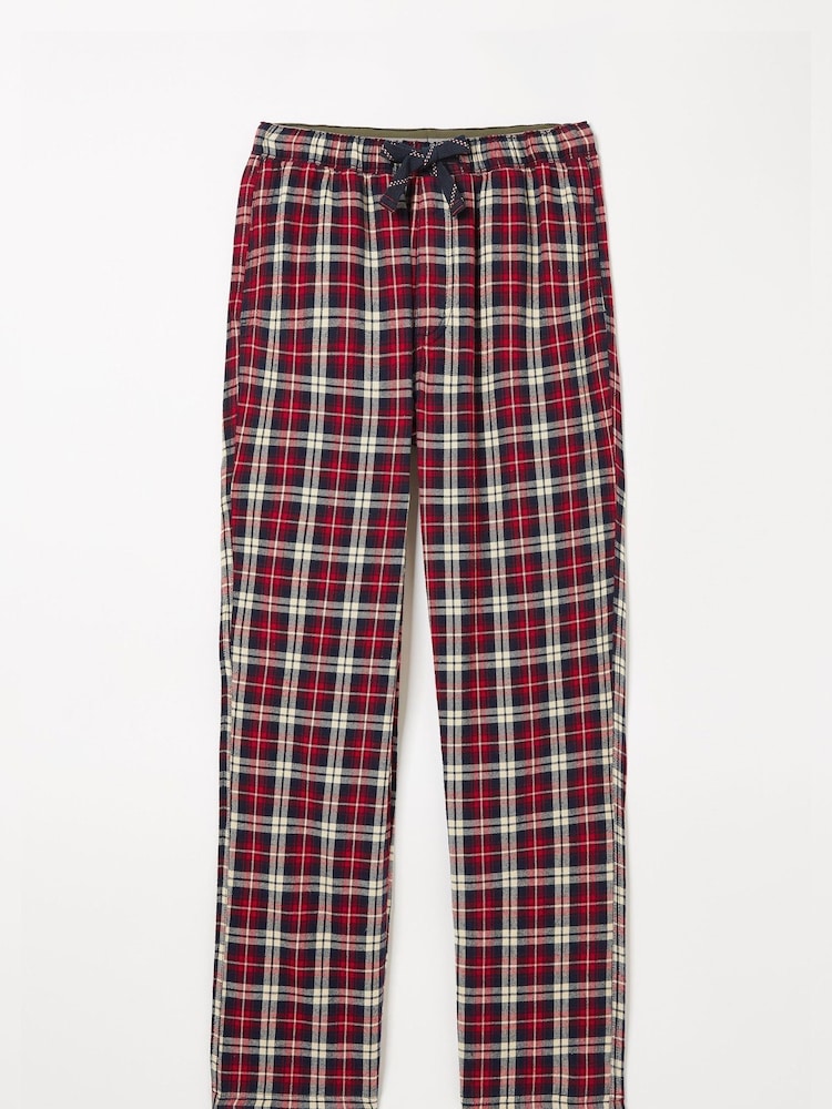 FatFace Red Family Check Pyjama Bottoms - Image 4 of 4 FatFace Red Family Check Pyjama Bottoms - Image 4 of 4