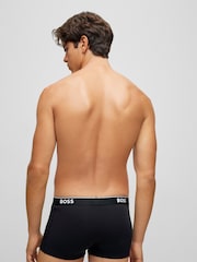 BOSS Dark Black Chrome Power Boxers 3 Pack - Image 7 of 9