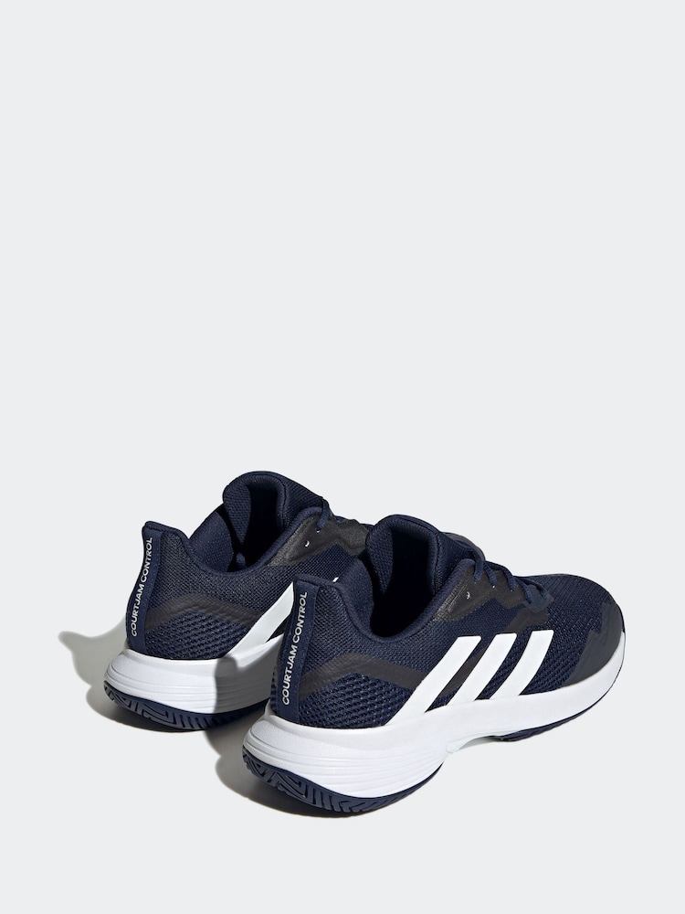 adidas White Tennis Court Jam Control - Image 2 of 10