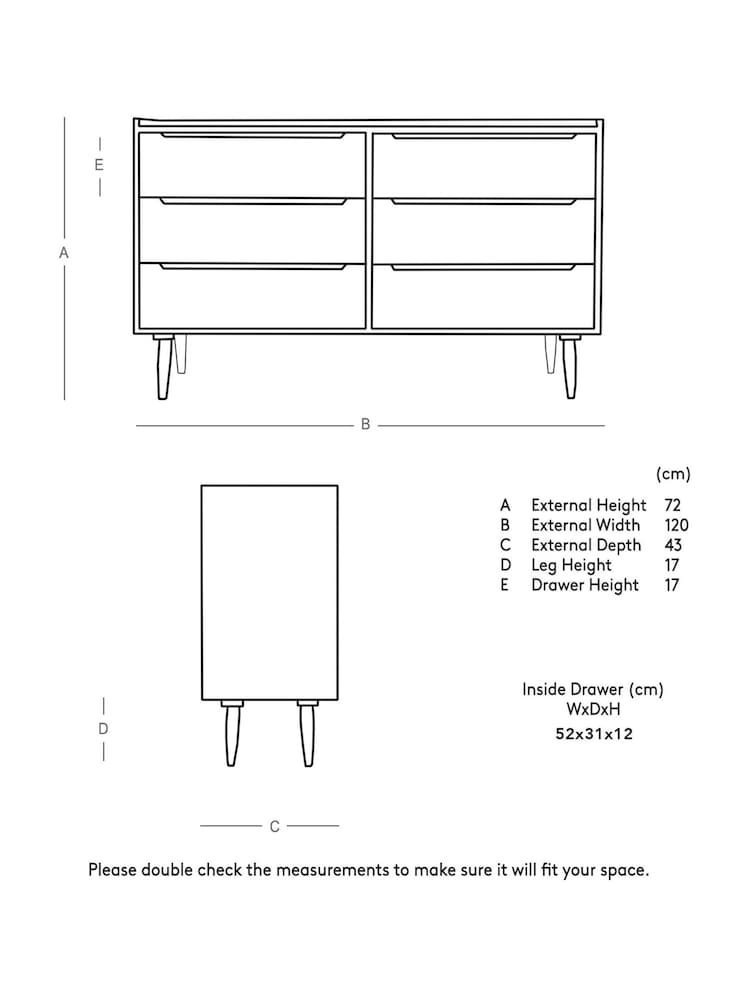 Swoon Brown Southwark Chest of Drawers - Image 6 of 6