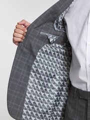 Jacamo Grey Pow Check Jacket - Image 4 of 4