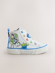 White Toy Story Lace up Hi-Top Trainers - Image 2 of 6