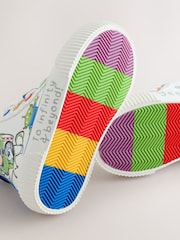 White Toy Story Lace up Hi-Top Trainers - Image 4 of 6