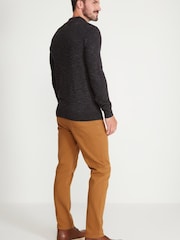 M&Co Grey Half Zip Knit Jumper - Image 3 of 5