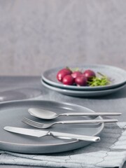 Robert Welch Silver 56 Piece Bergen Design Cutlery - Image 1 of 4