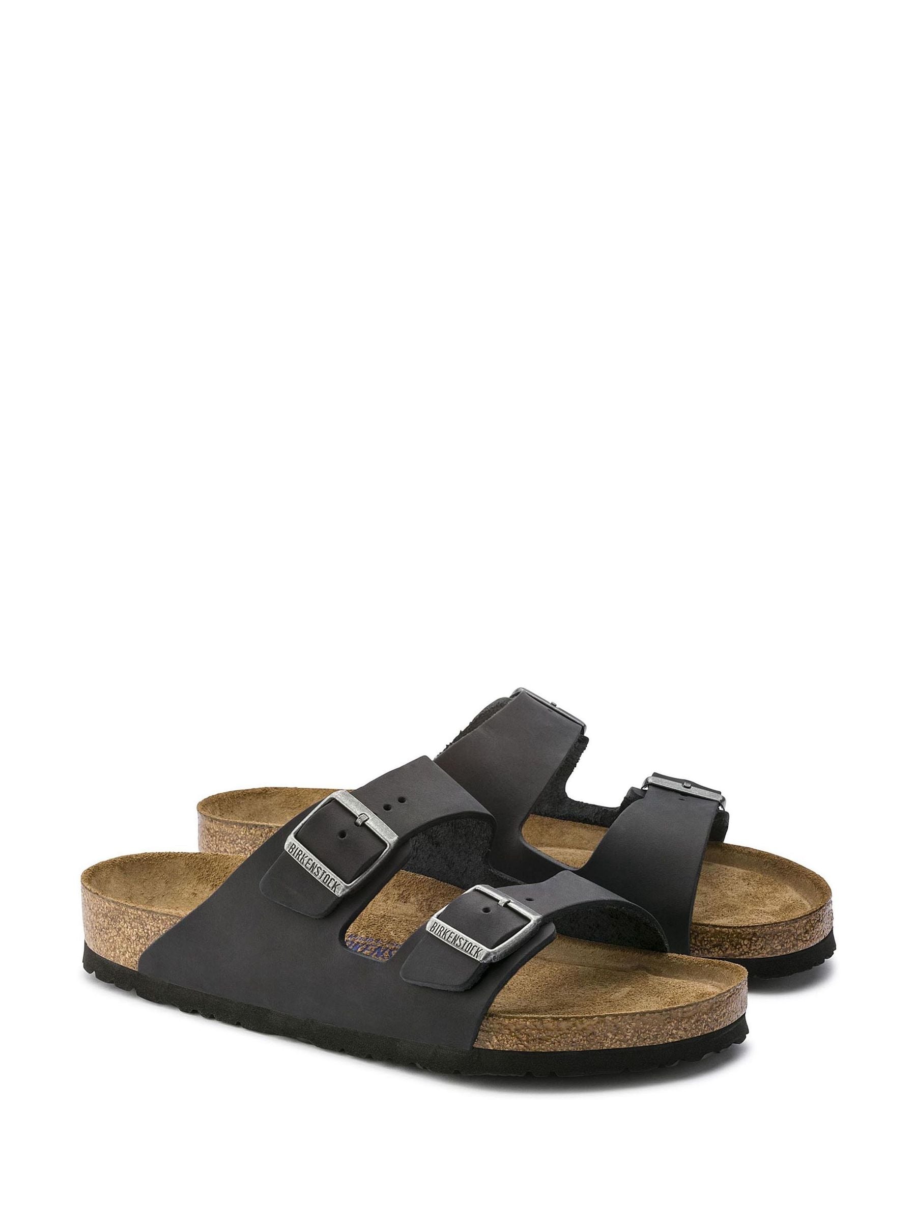 Buy Birkenstock Black Arizona Oiled Leather Sandals from Next Poland
