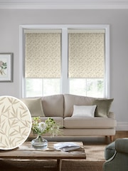 Laura Ashley Natural Willow Leaf Made To Measure Roller Blind - Image 1 of 6