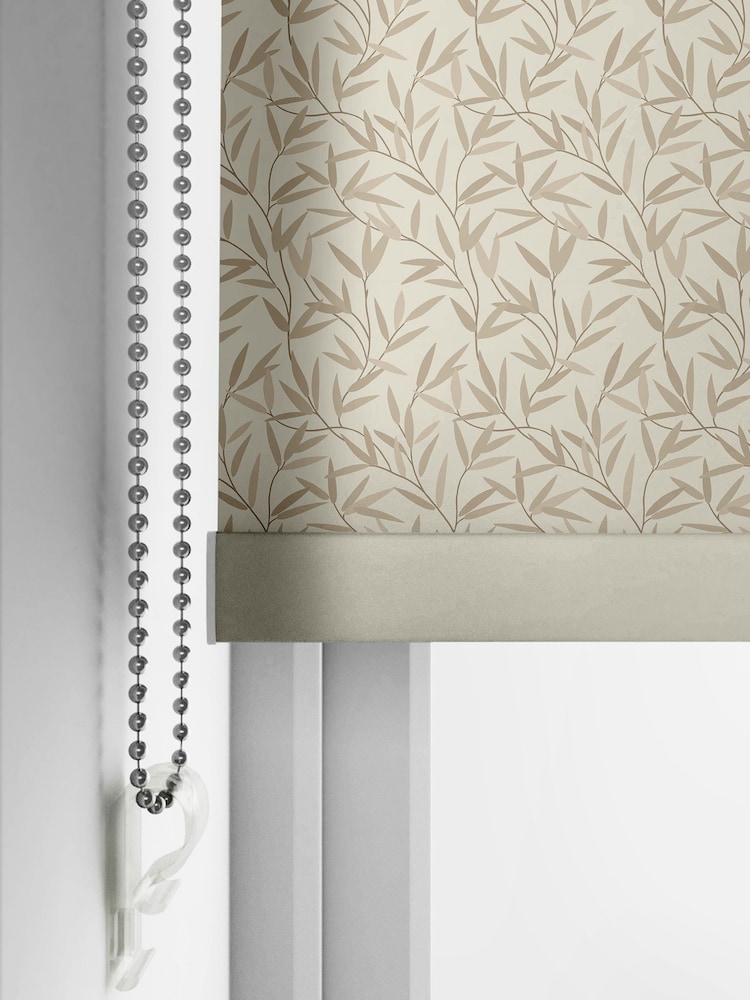 Laura Ashley Natural Willow Leaf Made To Measure Roller Blind - Image 5 of 5 Laura Ashley Natural Willow Leaf Made To Measure Roller Blind - Image 5 of 5