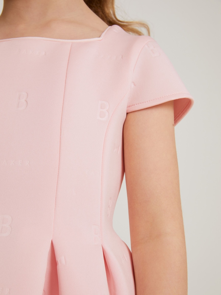Baker by Ted Baker Pleated Scuba Dress - Image 6 of 11