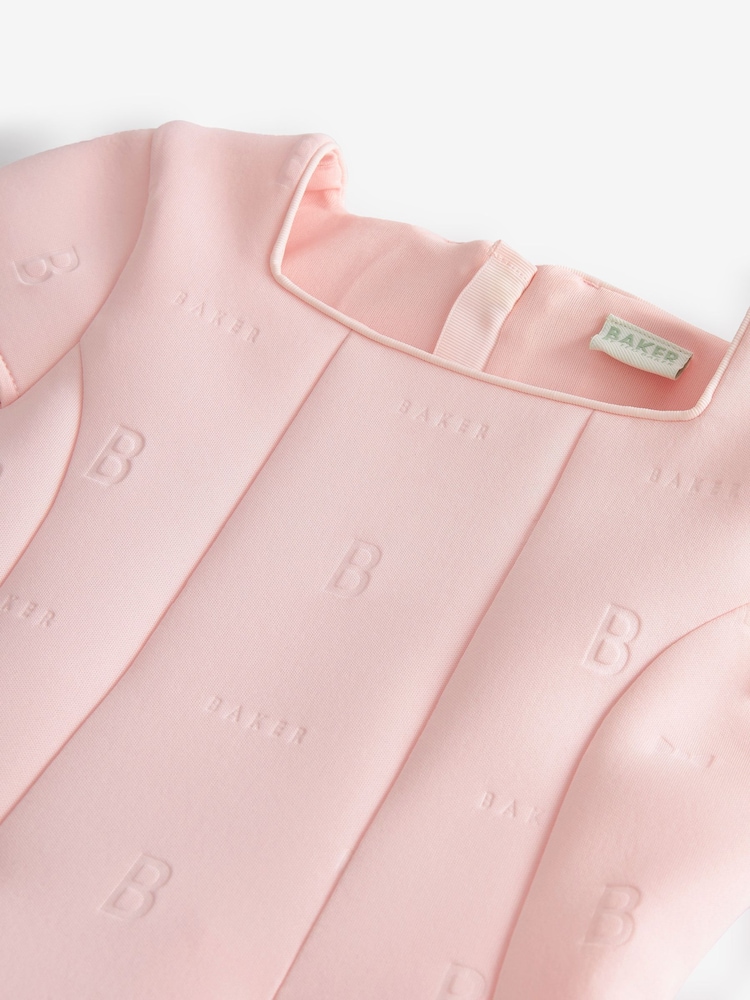 Baker by Ted Baker Pleated Scuba Dress - Image 9 of 11