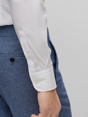 Белый - BOSS Slim Fit Dress Shirt - Изображение 5 из 5