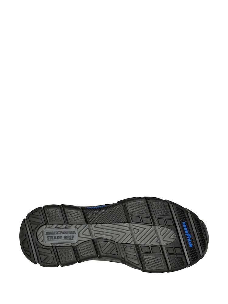Skechers Black Respected Elgin Slip In Shoes - Image 3 of 3