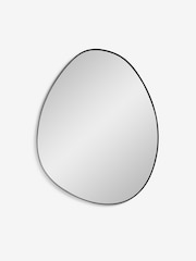 Jasper Conran London Black Organic Metal Frame Mirror - Image 2 of 4
