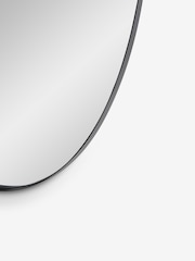 Jasper Conran London Black Organic Metal Frame Mirror - Image 3 of 4