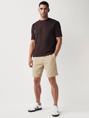 Stone Elasticated Waist Chino Shorts - Image 2 of 8