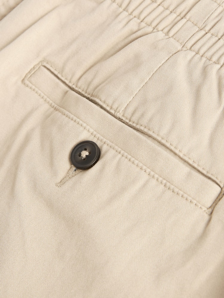 Stone Elasticated Waist Chino Shorts - Image 7 of 8