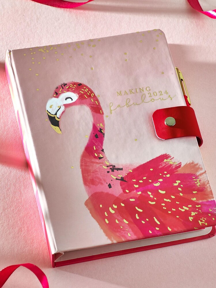 Pink Flamingo 2024 Organiser - Image 1 of 5