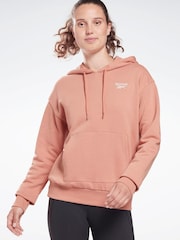 Reebok Red Identity French Terry Hoodie - Image 1 of 4
