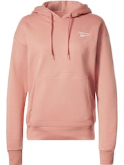 Reebok Red Identity French Terry Hoodie - Image 4 of 4