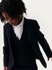 Темно-синий жилет для мальчиков Paul Smith - Изображение 3 из 7