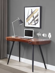Jual Walnut San Francisco Smart Desk - Image 1 of 5