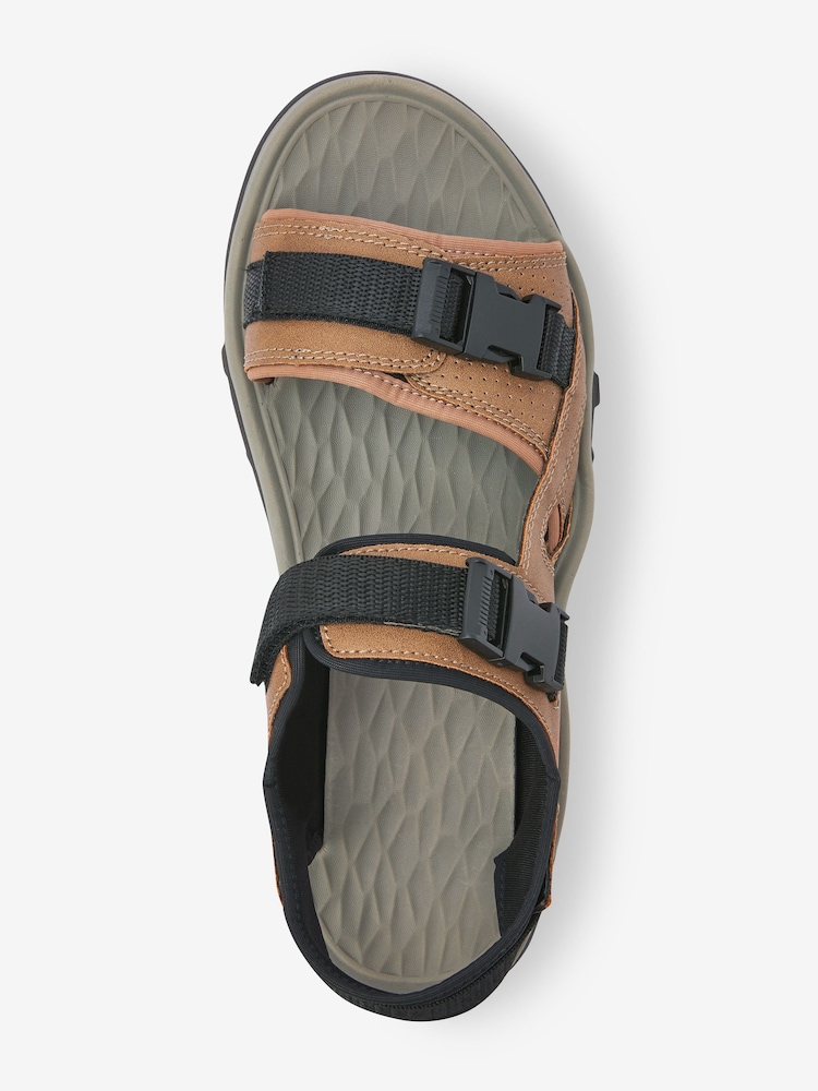 Marron fauve - Sandales de sport - Image 4 of 5