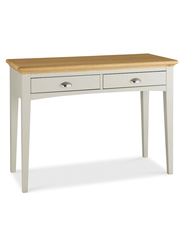 Bentley Designs Grey/Oak Hampstead Dressing Table - Image 2 of 2