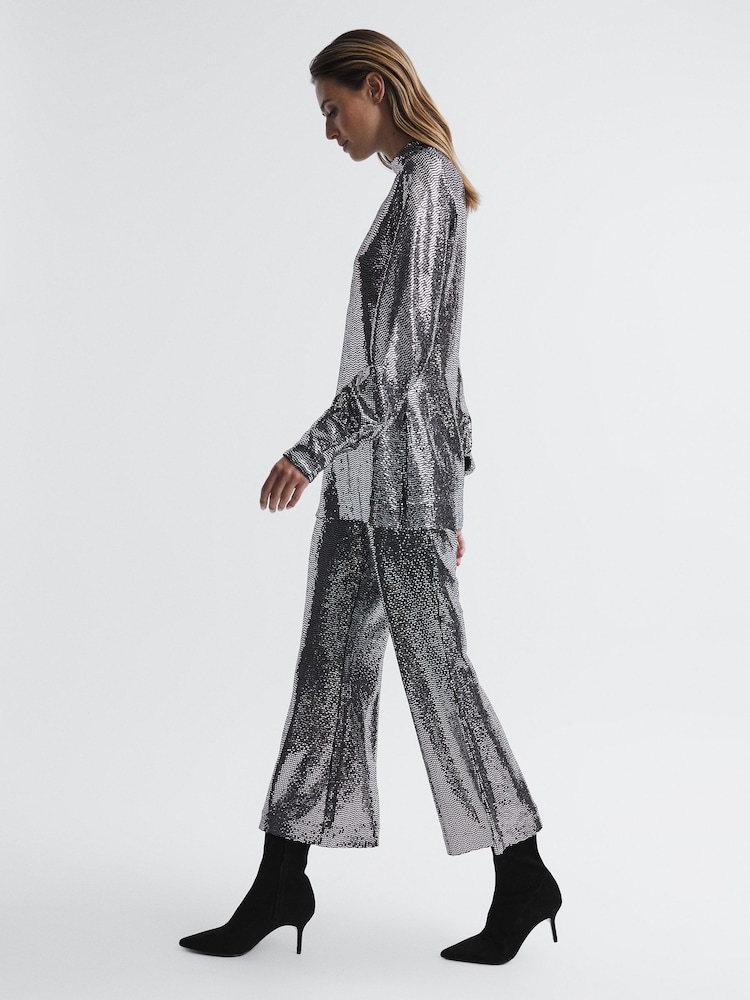 Reiss Valeria С пайетками Для особых случаев Брюки - Изображение 1 из 7