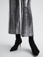 Reiss Valeria С пайетками Для особых случаев Брюки - Изображение 6 из 7