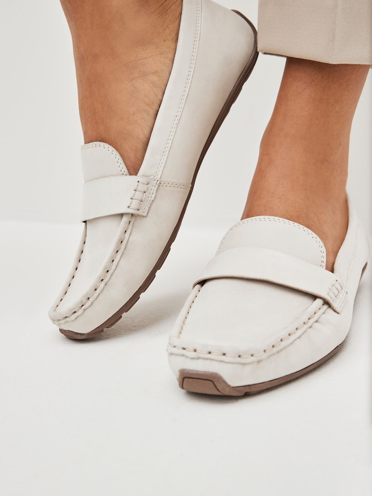 Kostno bela - Usnjeni čevlji Forever Comfort® - Slika 2 iz 7 Kostno bela - Usnjeni čevlji Forever Comfort® - Slika 2 iz 7