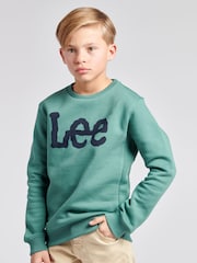 Lee Green Boys Crew Neck Sweatshirt - Image 1 of 7