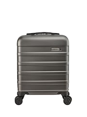Cabin Max Grey Anode Four Wheel Carry On Easyjet Sized Underseat 45cm Suitcase - Image 2 of 6