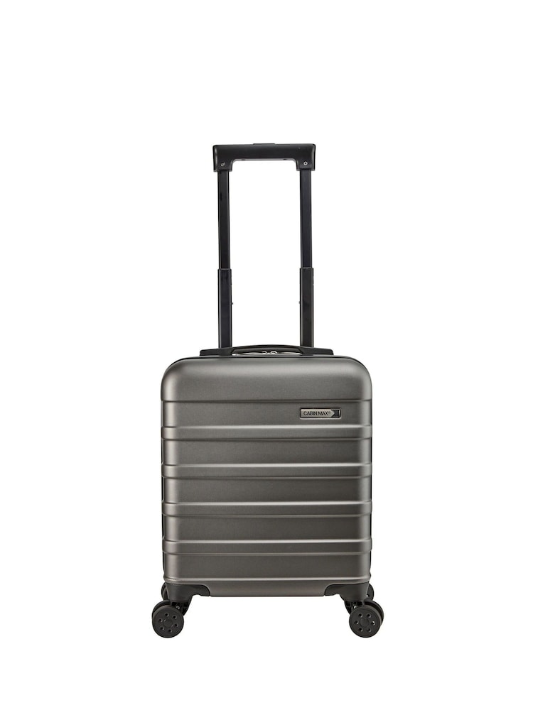 Szary - Walizka kabinowa Cabin Max Anode na czterech kółkach, rozmiar Easyjet, do umieszczenia pod siedzeniem, 45 cm - Image 3 of 6