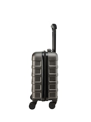 Cabin Max Grey Anode Four Wheel Carry On Easyjet Sized Underseat 45cm Suitcase - Image 4 of 6