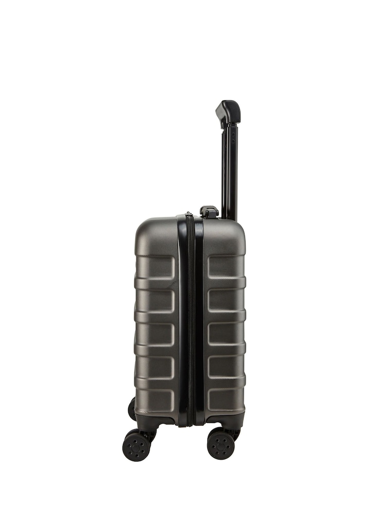 Szary - Walizka kabinowa Cabin Max Anode na czterech kółkach, rozmiar Easyjet, do umieszczenia pod siedzeniem, 45 cm - Image 4 of 6