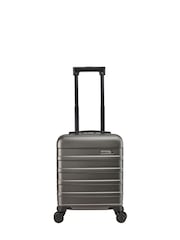 Cabin Max Grey Anode Four Wheel Carry On Easyjet Sized Underseat 45cm Suitcase - Image 5 of 6