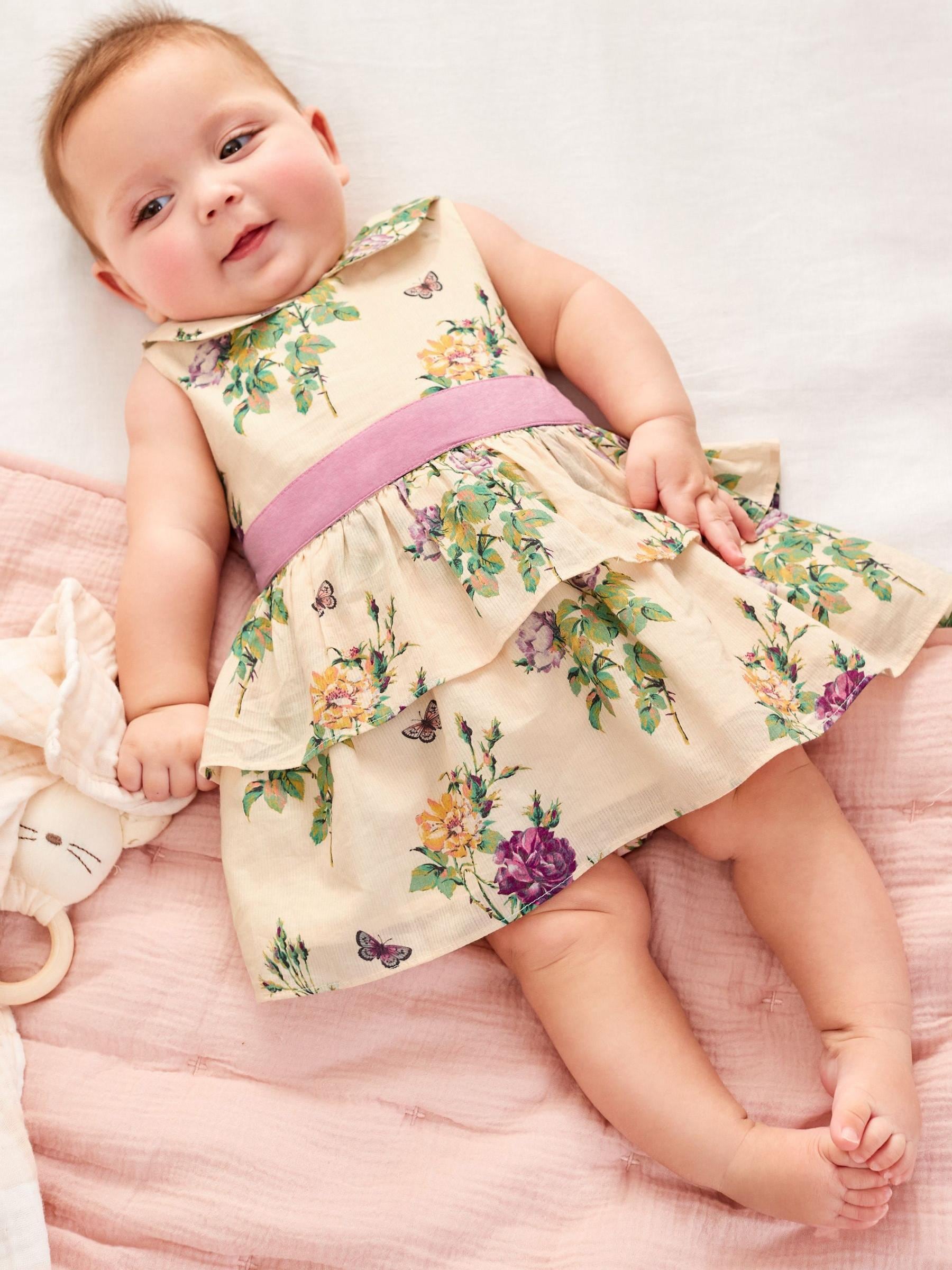 特売 Buy Laura Prom Sleeveless Tiered Newborn Cream/Lilac Ashley 着物・セレモニードレス