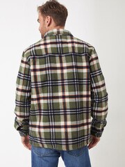 FatFace Green Milton Overshirt - Image 2 of 4