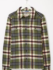 FatFace Green Milton Overshirt - Image 4 of 4