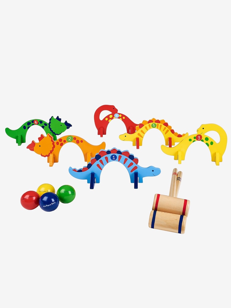 JoJo Maman Bébé Dinosaur Croquet Game - Image 5 of 5