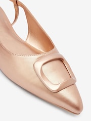 Rdeče zlato - Čevlji z odprto peto in zaponko Forever Comfort® - Slika 6 iz 6