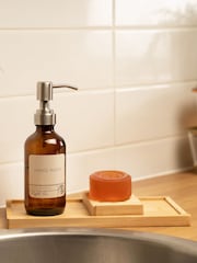 &Again Natural Bamboo Soap Dish & Caddy Set - Image 4 of 4