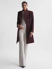 Reiss Berry Mia Wool Blend Mid-Length Coat - Image 5 of 6