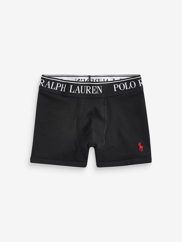 Grau - Polo Ralph Lauren Jungen Boxershorts aus Baumwollstretch, 3er Pack - Bild 4 von 4