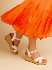 Pavers White Pavers Lightweight Platform Espadrilles - Image 1 of 8