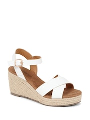 Pavers White Pavers Lightweight Platform Espadrilles - Image 4 of 8