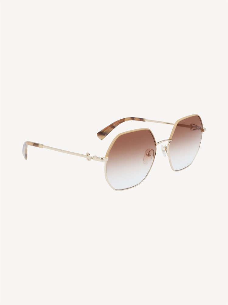 Longchamp Gold Sunglasses - Image 1 of 6